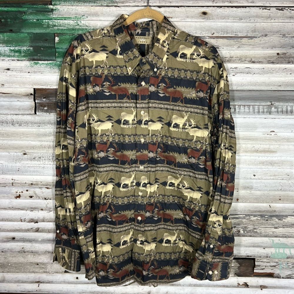 AOP Hunting Button Up Shirt